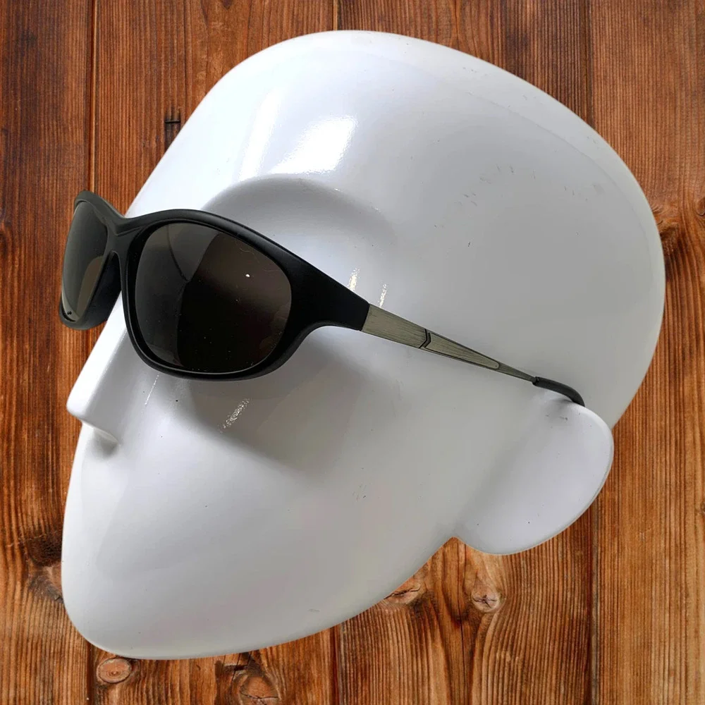 Sunbelt 335M Classic Sunglasses Black Wrap Safety Style Dark Lens Unisex